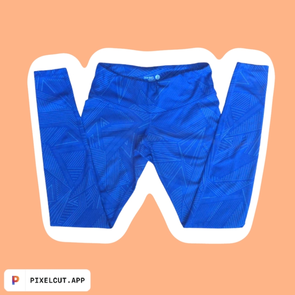 Purple Old Navy Active Leggings